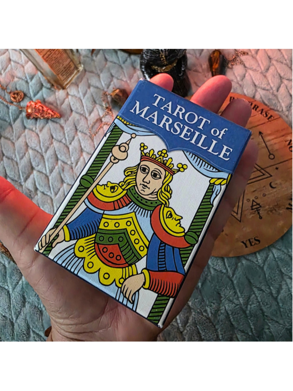 Lo Scarabeo Tarot of Marseille Deck – Complete 78-Card Deck with Instructions